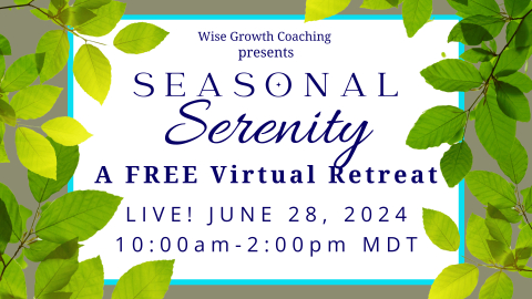 Seasonal Serenity: A FREE Virtual Retreat